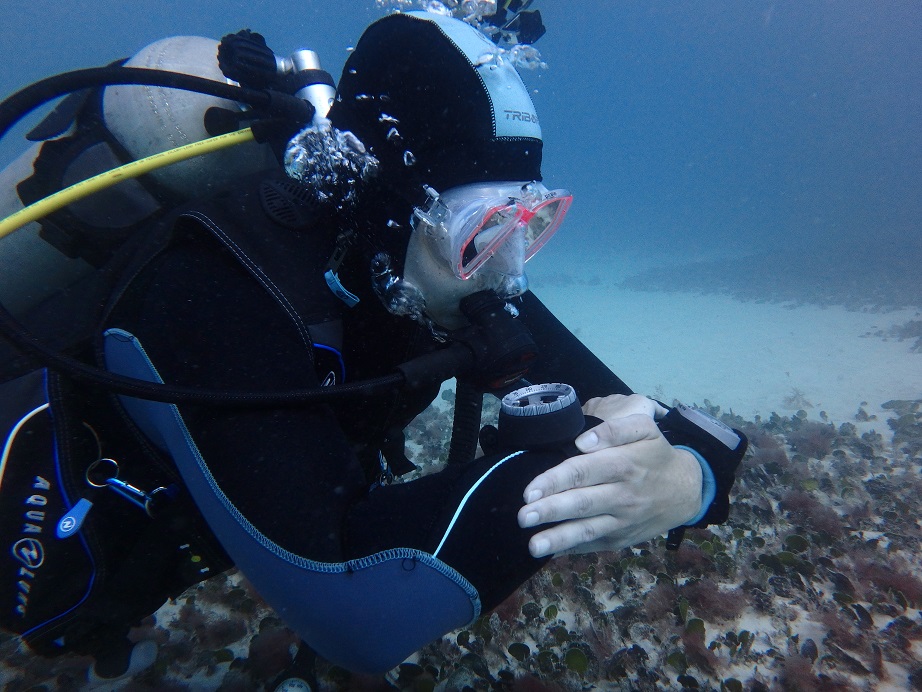 Underwater navigation exercise